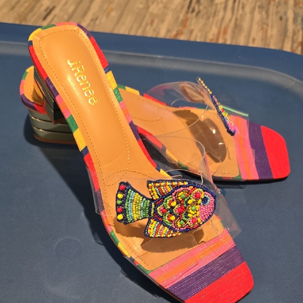 J.Renee Red and Pink Heels Elegant Design